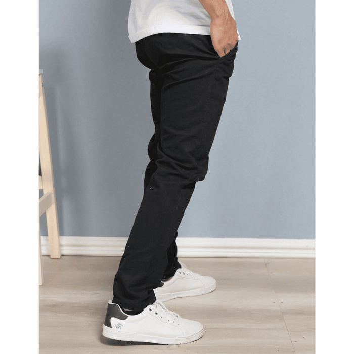 (COMPRE 1 LEVE 4) - Calça Reta Masculina em Sarja