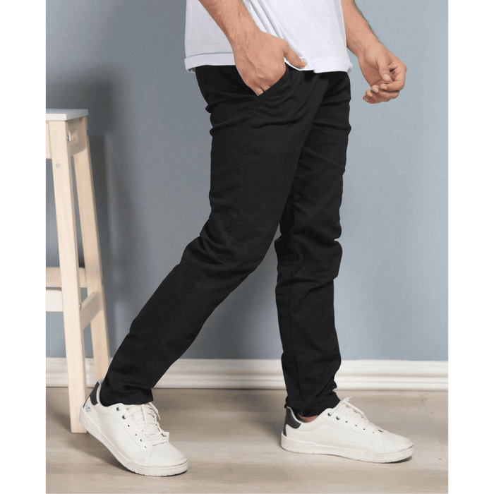 (COMPRE 1 LEVE 4) - Calça Reta Masculina em Sarja