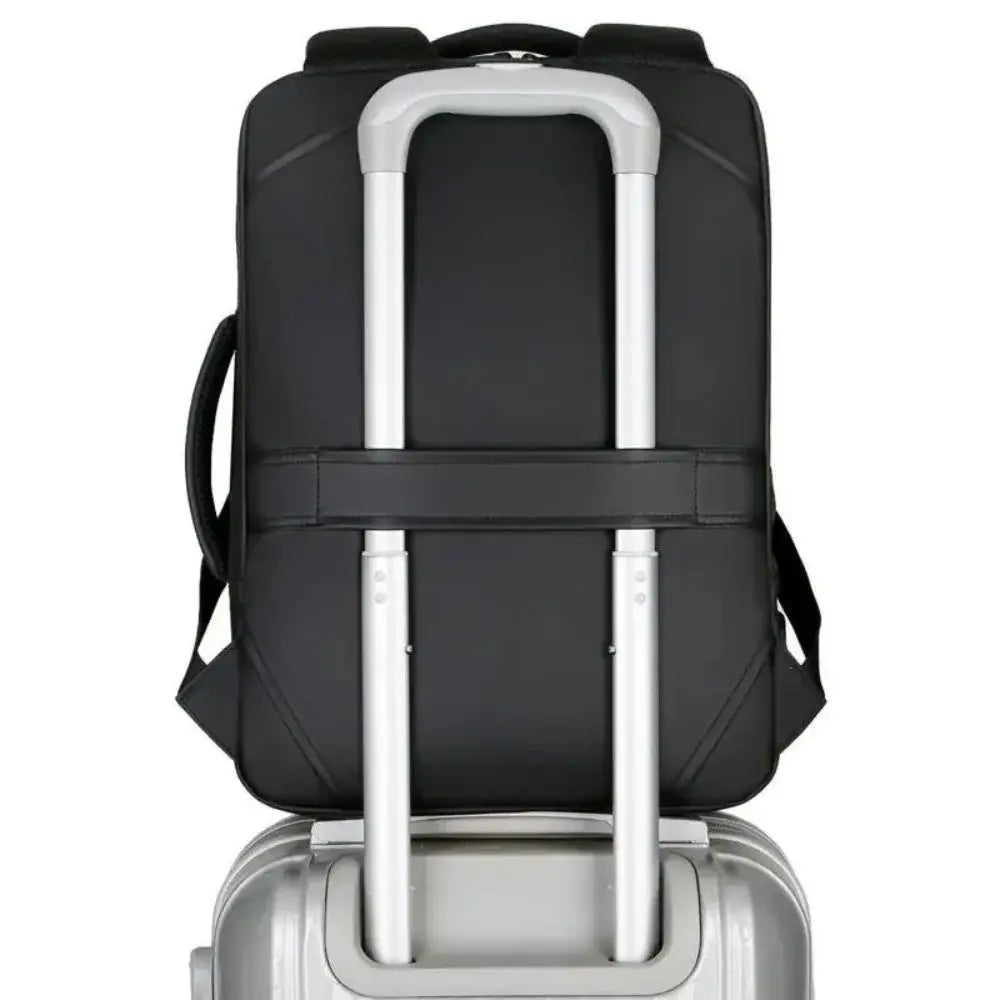 Mochila Executiva Romenzi RZ066 - Notebook 15`, Impermeável e Porta USB
