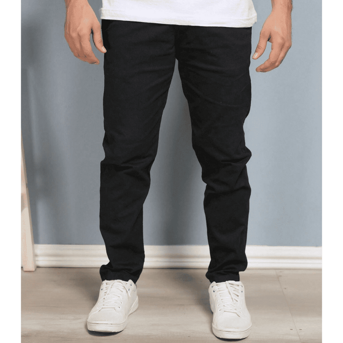 (COMPRE 1 LEVE 4) - Calça Reta Masculina em Sarja