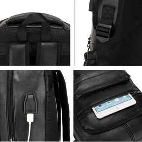 Mochila de Couro Masculina